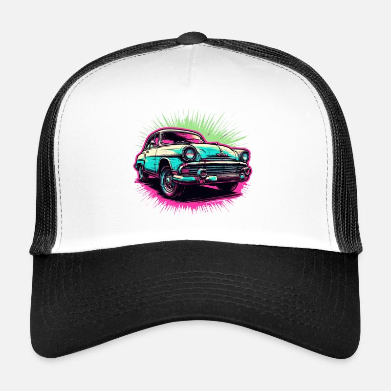 Car / Vehicle / Passenger Car / Mobile / Old Timer / Driving Trucker Cap