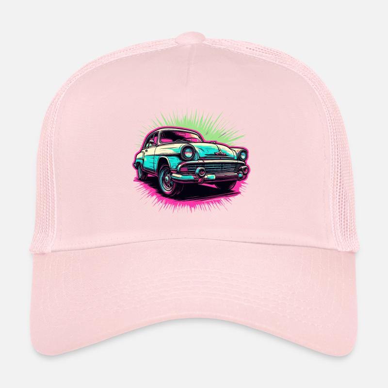 Car / Vehicle / Passenger Car / Mobile / Old Timer / Driving Trucker Cap