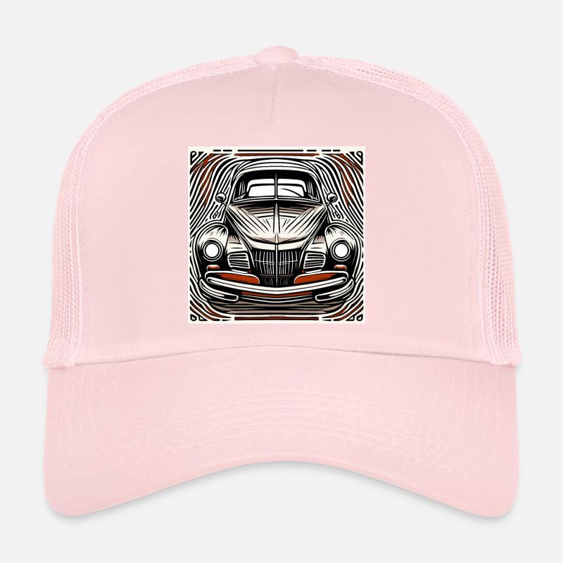 Car / Vehicle / Passenger Car / Mobile / Old Timer / Driving Trucker Cap