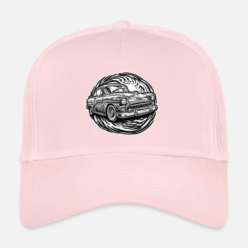 Car / Vehicle / Passenger Car / Mobile / Old Timer / Driving Trucker Cap
