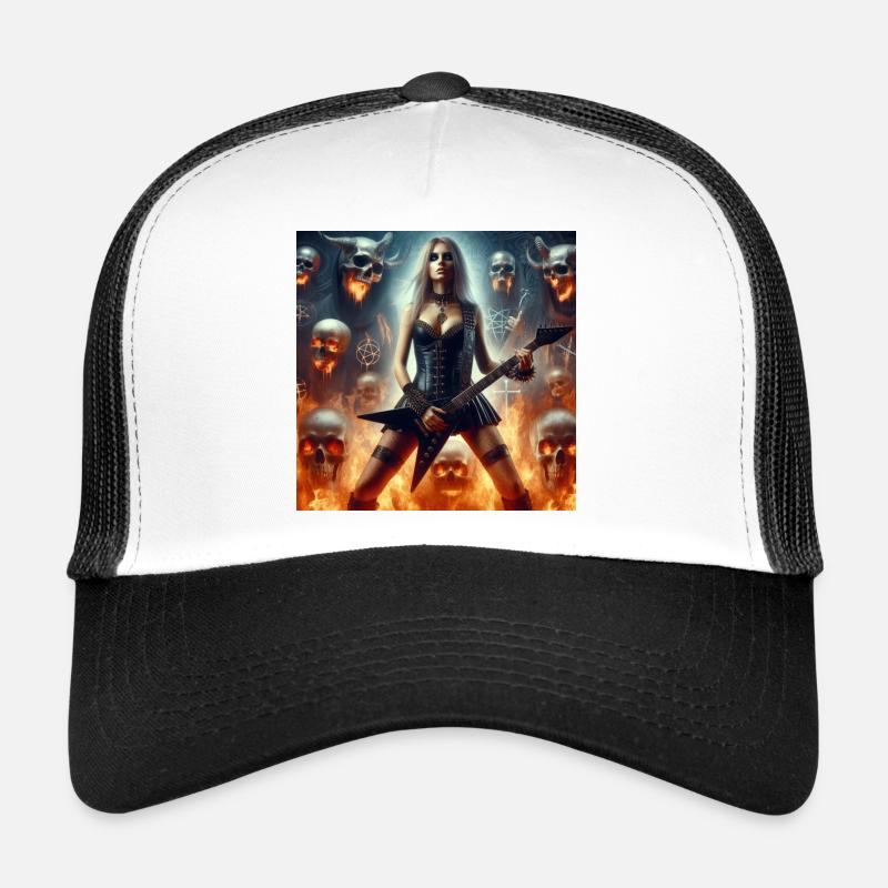 Hell dominated by heavy metal Trucker Cap