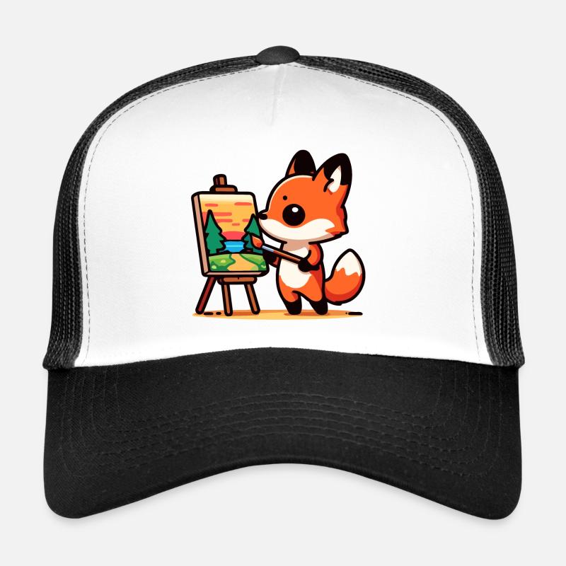 Fox Palette: Der Waldmaler Trucker Cap