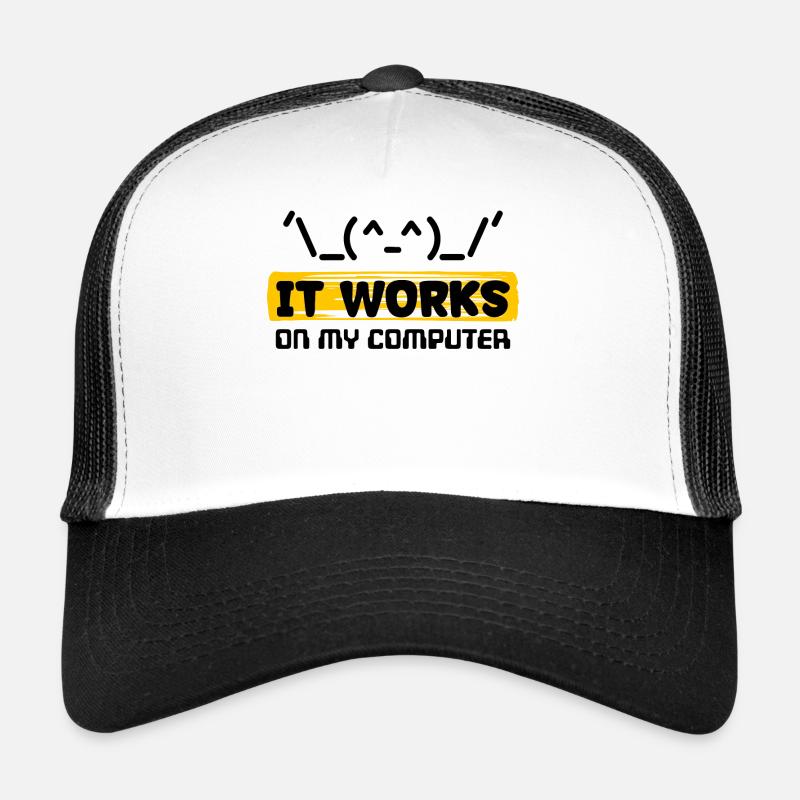 Coden Skripting Computerfreak Developer Statement Trucker Cap
