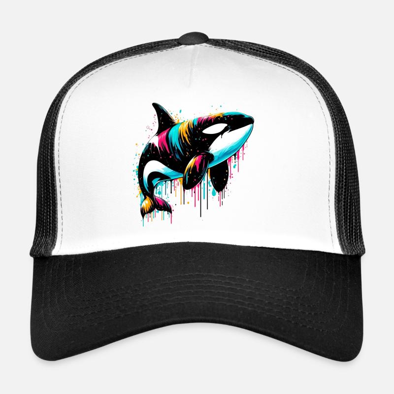 Killer whale Trucker Cap