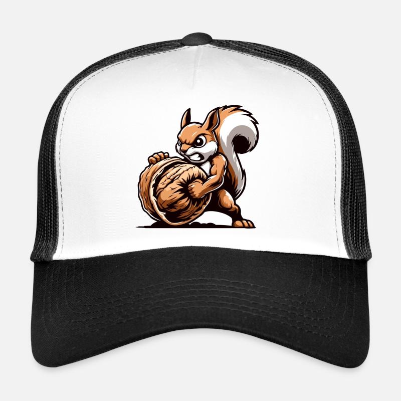 Mighty Nut Conqueror : L’écureuil énergique Casquette trucker