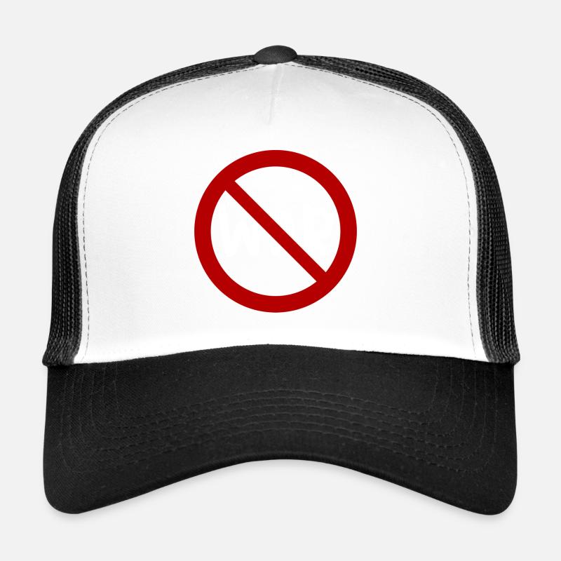 war paix Casquette trucker 