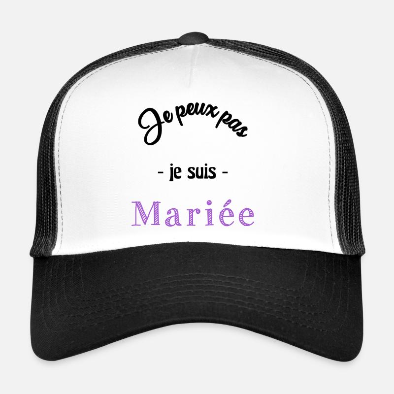 EVJF. MARIEE. TEAM. TEAM MARIEE. FUTURE MARIEE Casquette trucker 
