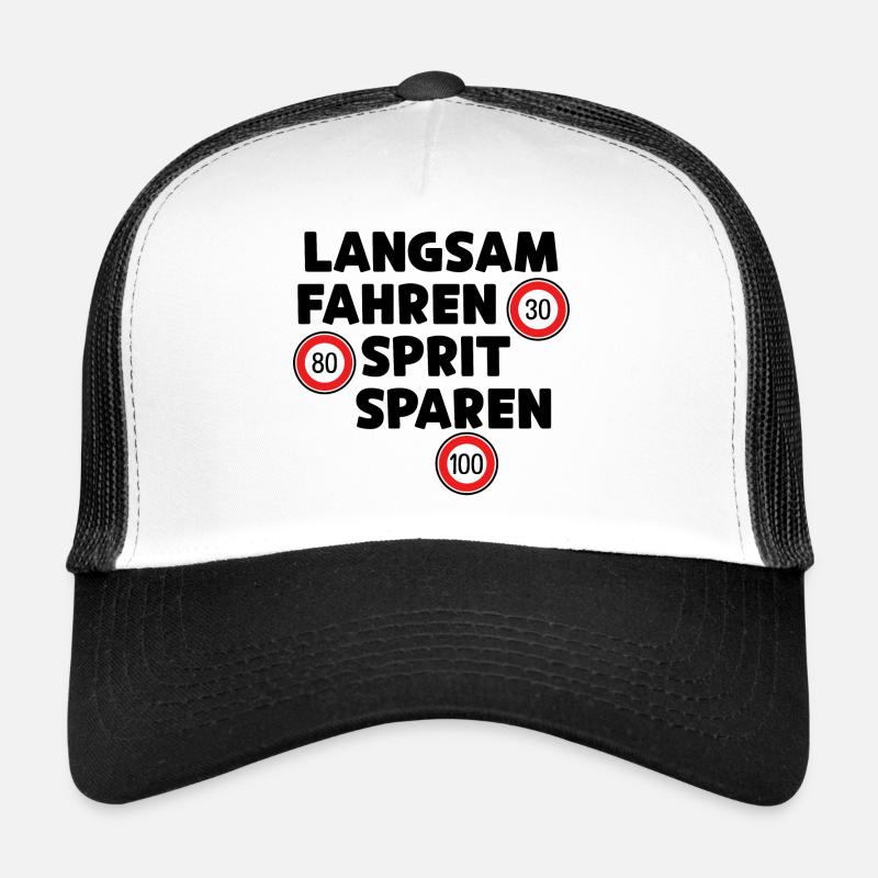 Déclaration de ravitaillement en carburant de la station-service Moteur à essence Casquette trucker 