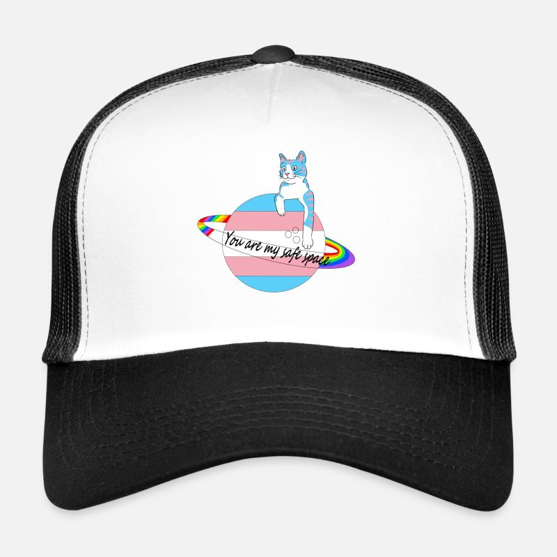 Espace sûr Chat Casquette trucker 