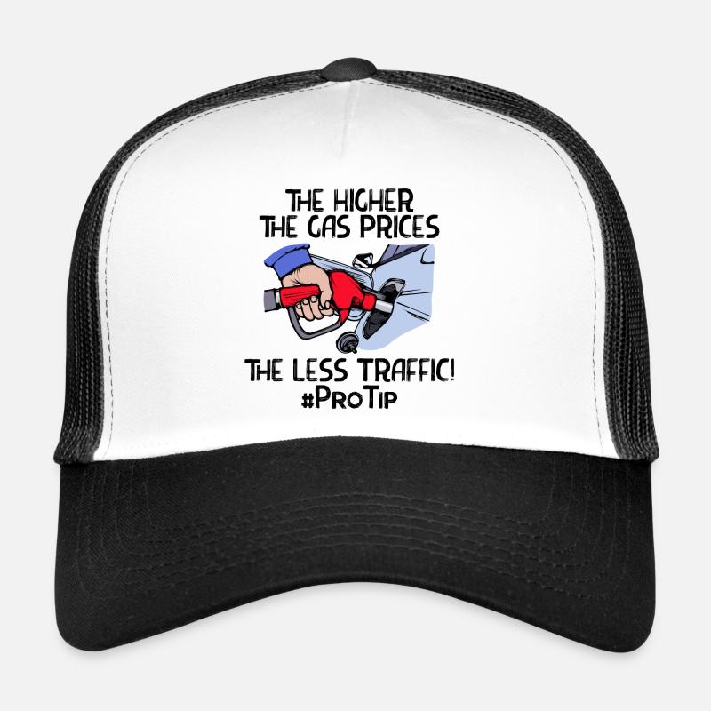 Gasoline Fuel Pump Energy Energy Storage Statement Trucker Cap