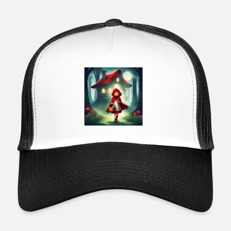 le petit chaperon rouge, conte merveilleux Casquette trucker 