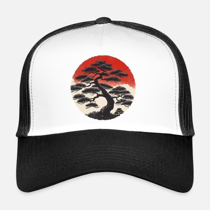 Asian Landscape Trucker Cap