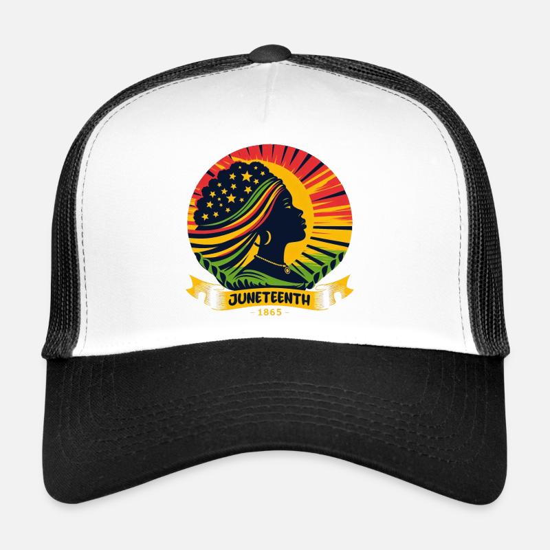 Juneteenth feiern: Freiheit, Erbe, Einheit Trucker Cap