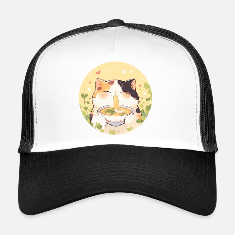 Katze isst Ramen Trucker Cap