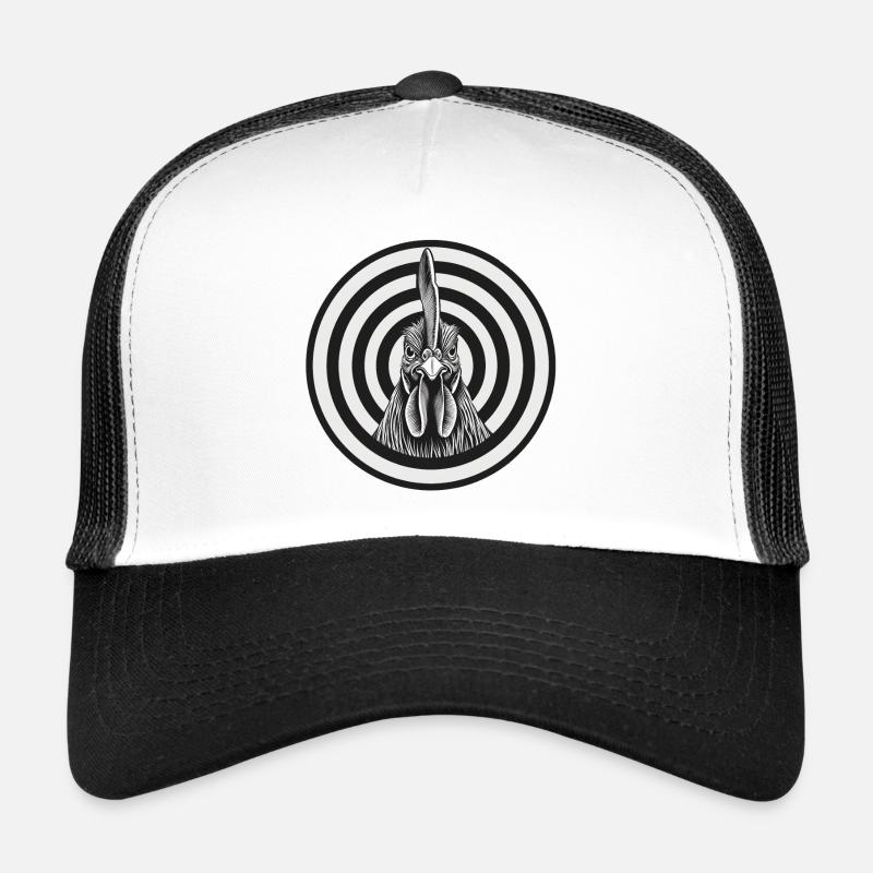 Hahn in the sights - Trucker Cap - white/black