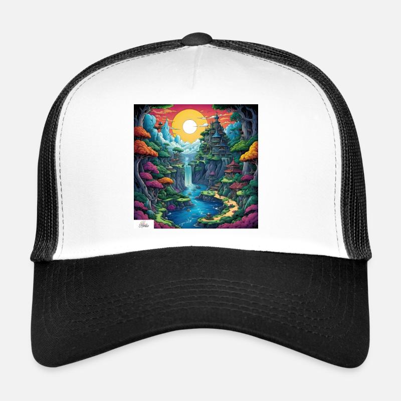 Sanctuaire comique paisible Casquette trucker 