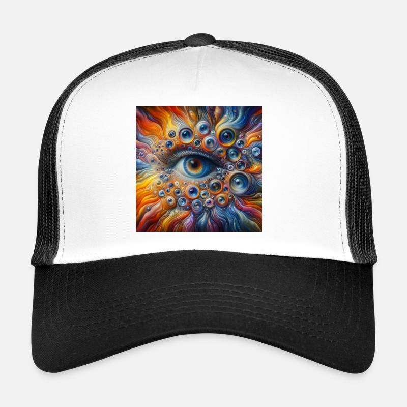 Visage hors des yeux 4 Casquette trucker 