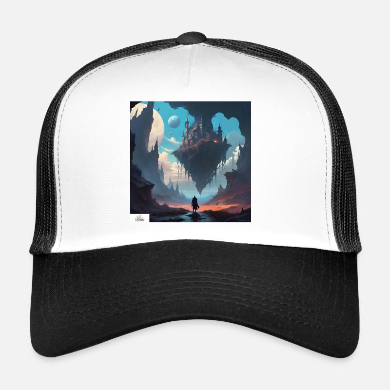 Fliegende Festung Traumlandschaft Trucker Cap