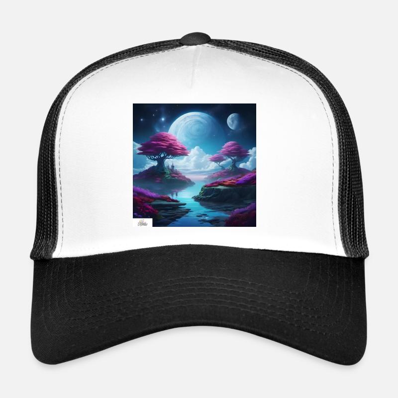 Sanfte und ruhige Traumlandschaft Trucker Cap