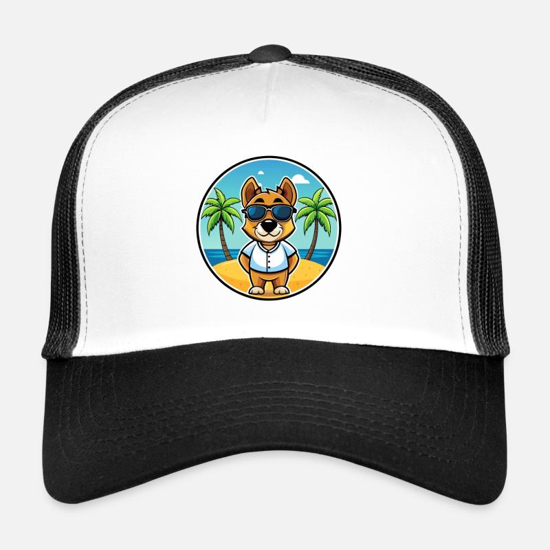 Sporting Lucas Terrier Chien Race Dessin Animé Plage Casquette trucker 