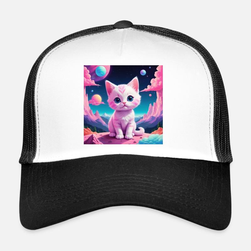 Kittens on foreign planets Trucker Cap