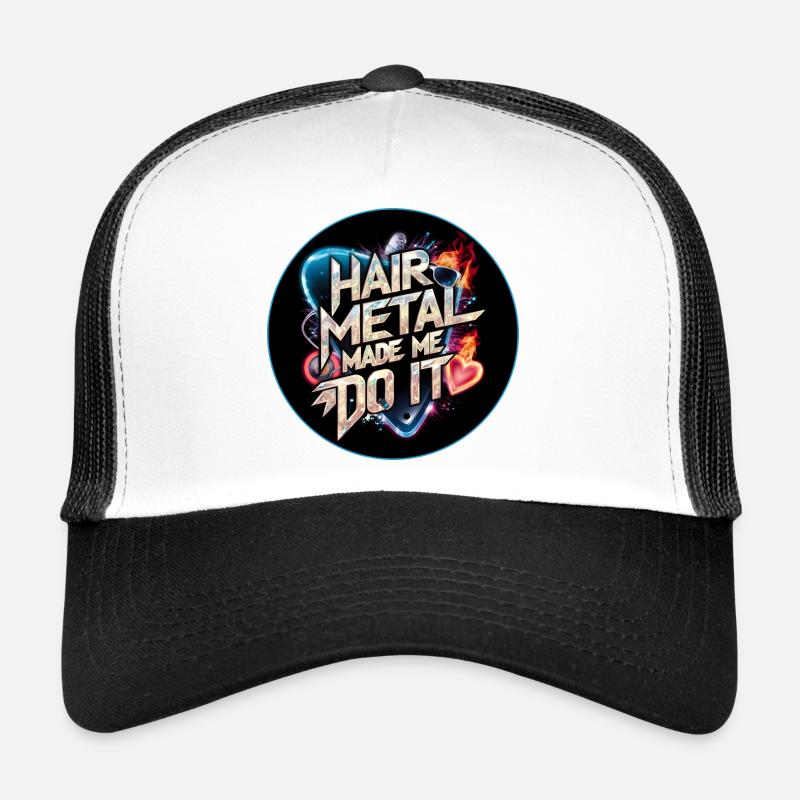 Métal pour cheveux Casquette trucker 