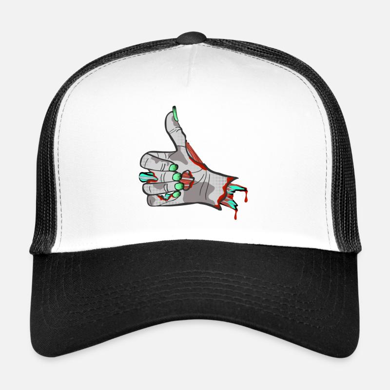 Zombie Thumbs Up Trucker Cap