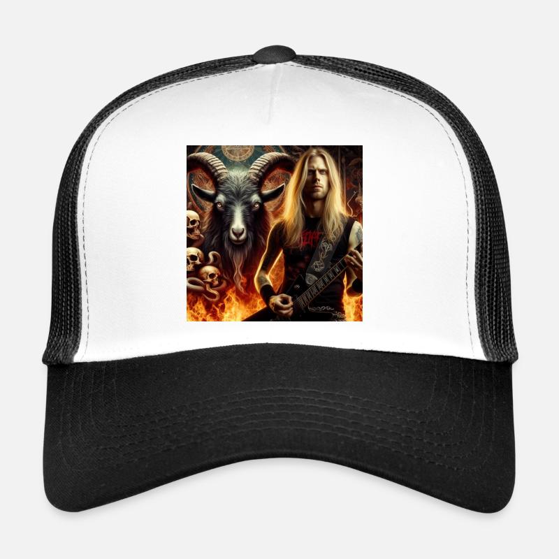 Guitariste infernal Casquette trucker 