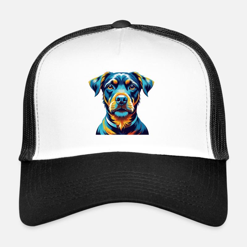 Deutscher Jagdterrier Hunderasse Cartoon Kawaii Trucker Cap