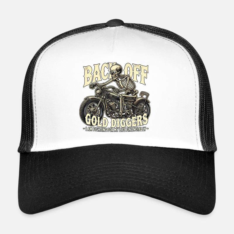 AUCUN CHERCHEUR D'OR AUTORISÉ Casquette trucker 