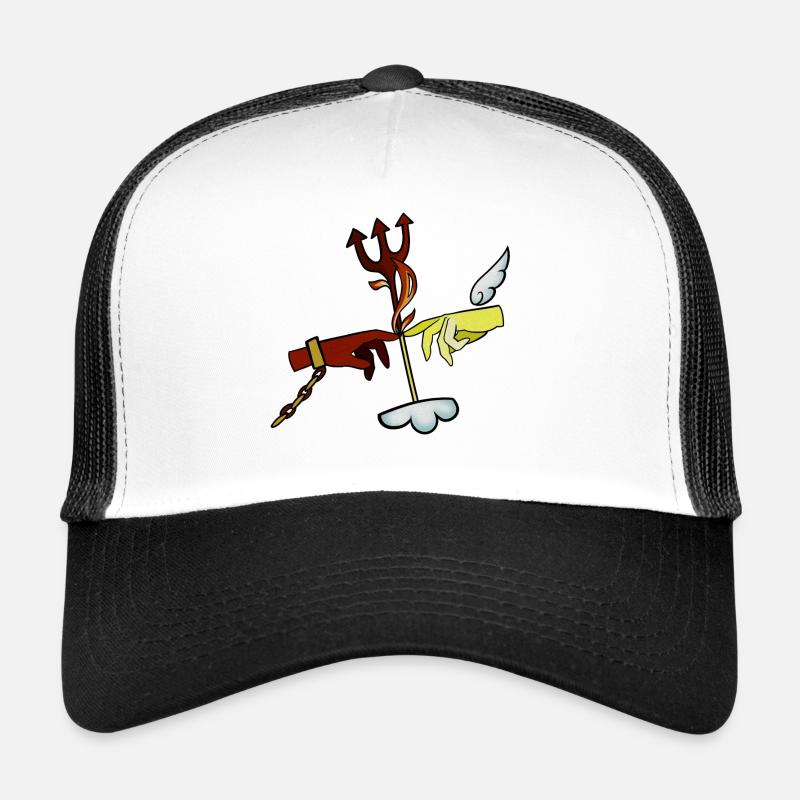 les opposés ce rencontre ! Casquette trucker 