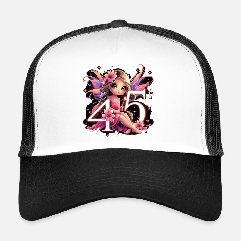 45 ans fée elfe anniversaire cadeau d’anniversaire Casquette trucker 