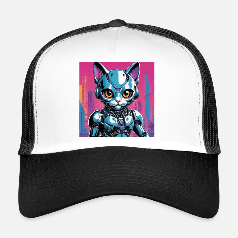 Robo Kitten Trucker Cap