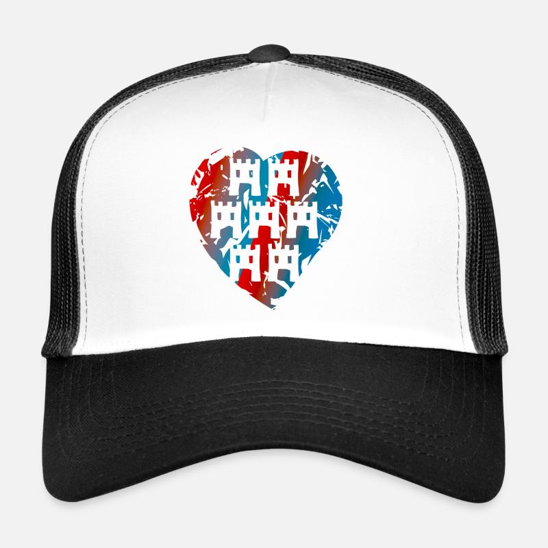 siebenbürgen - Trucker Cap - Weiß/Schwarz
