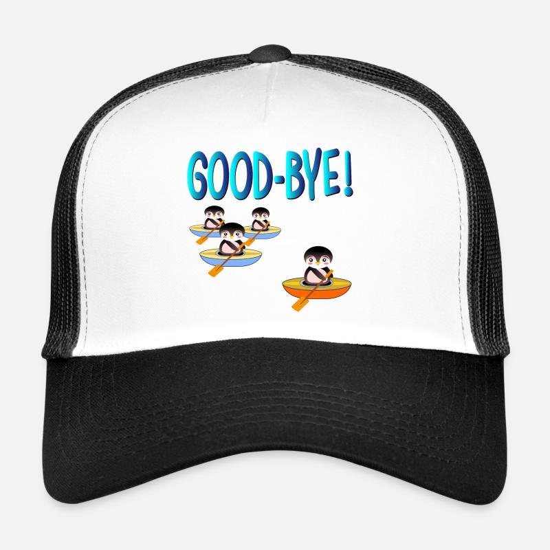 GODD-BYE FAREWELL Trucker Cap