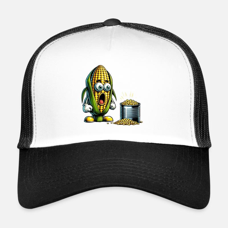 Funny corn design Trucker Cap