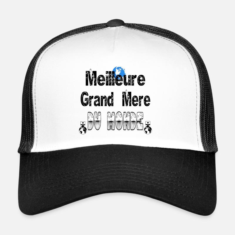 Meilleure Grand Mère du Monde Casquette trucker 