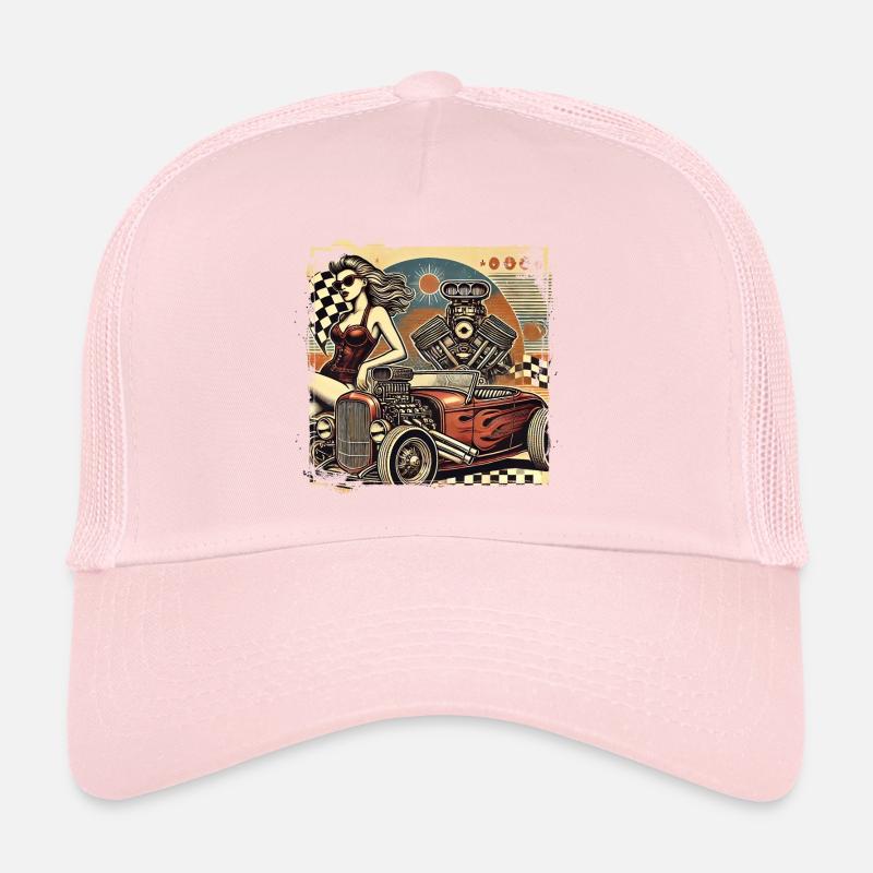 Tuning Hot Rod Design Casquette trucker 