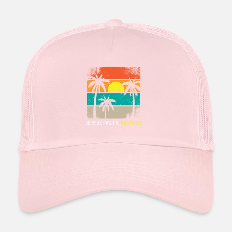 Ich kann nicht Urlaub machen Trucker Cap