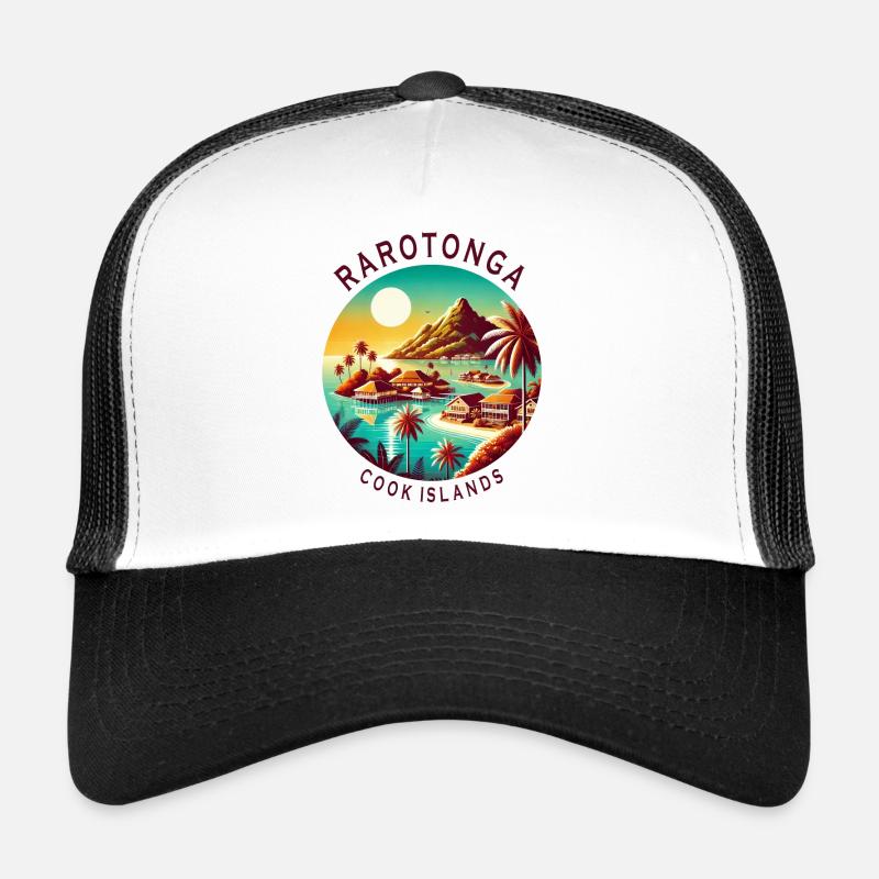 Parotonga Cook Islands Pacific trip Trucker Cap