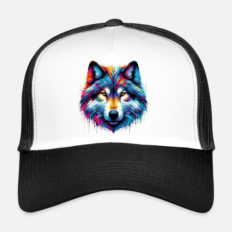 Wolf Trucker Cap
