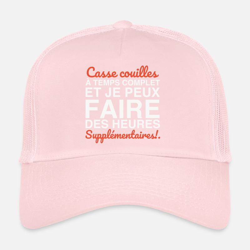 Casse-couilles à temps complet Casquette trucker 