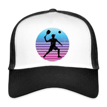 Racquetball Pickleball Racquetball Games Men - Trucker Cap - white/black - Front