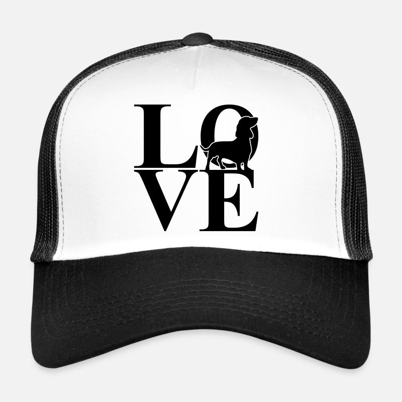 Dackel Love Hundemotiv Trucker Cap