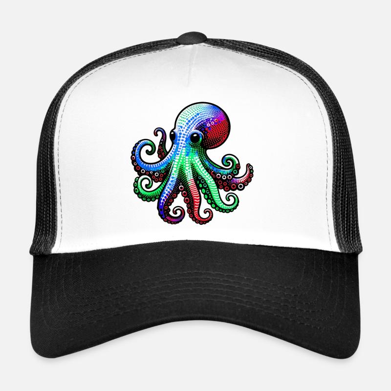 Pieuvre Casquette trucker 