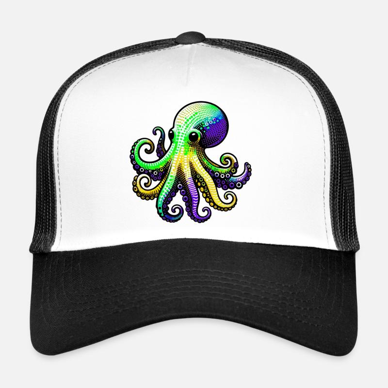Pieuvre Casquette trucker 