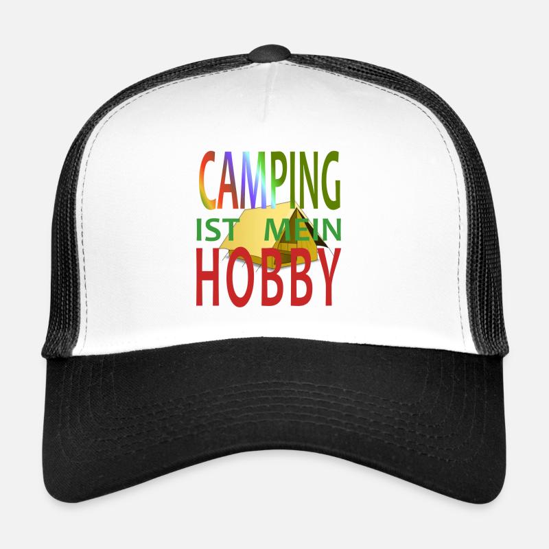 LE CAMPING EST EXACTEMENT MON PASSE-TEMPS Casquette trucker 