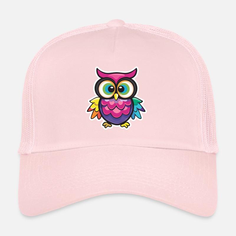 Niedliche Eule Kawaii Maskottchen Trucker Cap