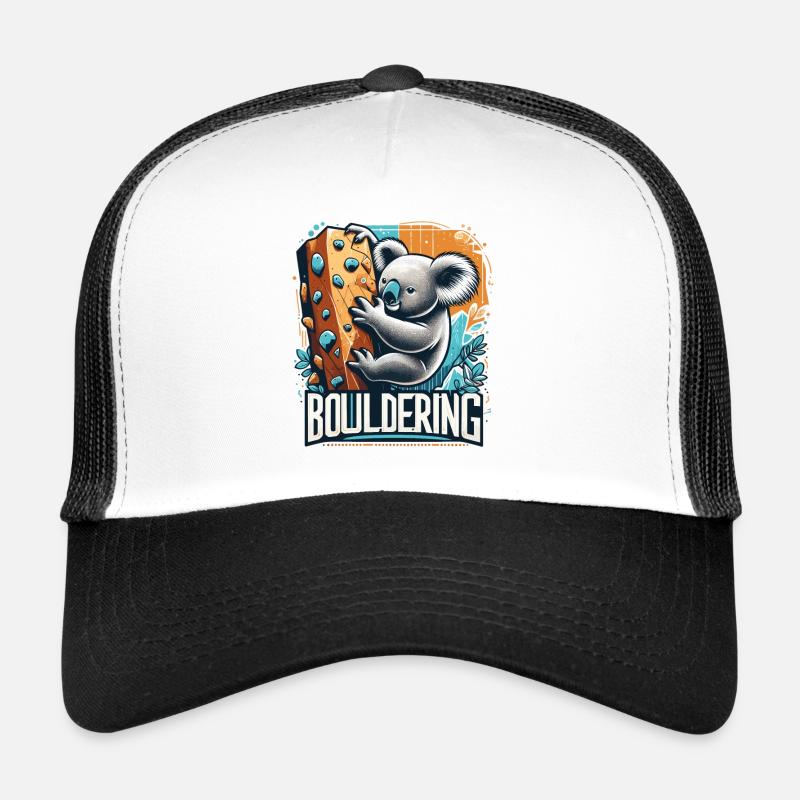 Bouldern Koala Geschenk Trucker Cap