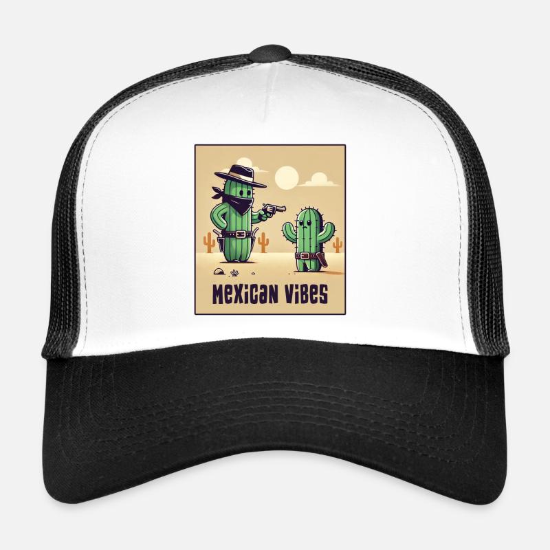 Mexico cactus design Trucker Cap